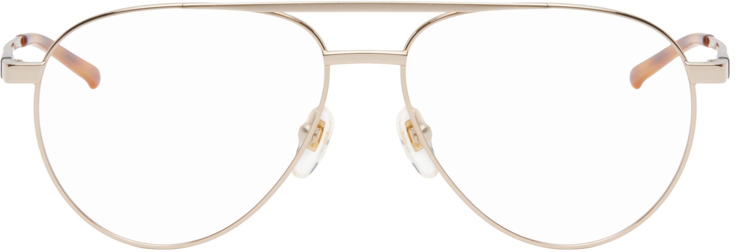Solbriller Gucci Gucci Pilot Navigator Glasses Metalisk | GG1679O-002, 0