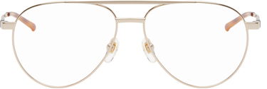 Solbriller Gucci Gucci Pilot Navigator Glasses Metalisk | GG1679O-002, 0