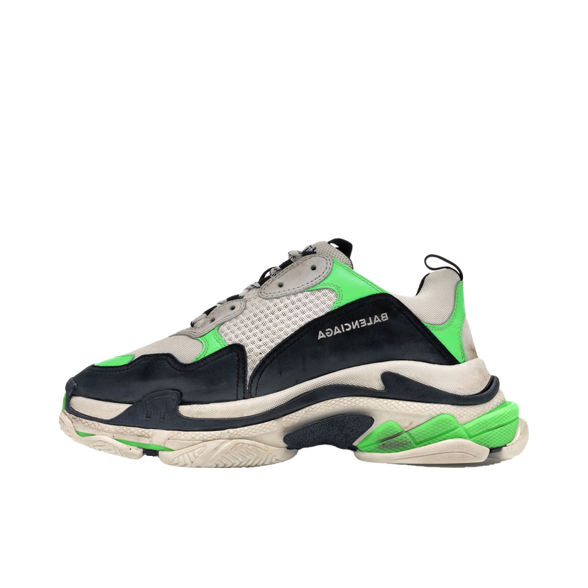 Sneakers og sko Balenciaga Triple S Mr. Porter Neon Green 2018 Grøn | 516590 W09O6 9063