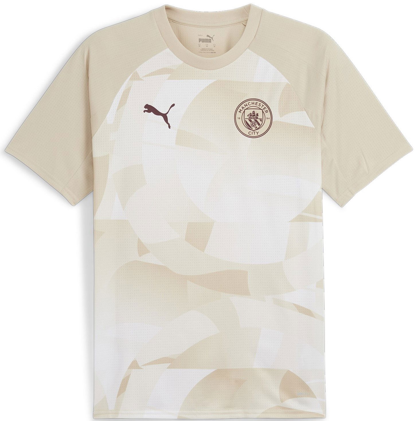 Jersey Puma Manchester City Prematch Shirt 2023/24 Beige | 774370-003, 0