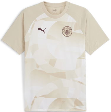 Jersey Puma Manchester City Prematch Shirt 2023/24 Beige | 774370-003, 0