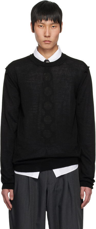 Sweater Comme des Garçons Crewneck Sweater Sort | DO-N007-051, 0