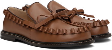 Sneakers og sko JW Anderson JW Anderson Ruffle Loafers Brun | FW0166-LA0323, 3
