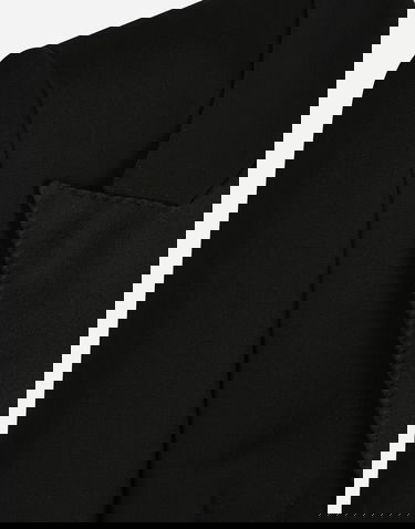 Jakke Dolce & Gabbana Gabardine Tuxedo Jacket Sort | F299RTFU21EN0000, 3