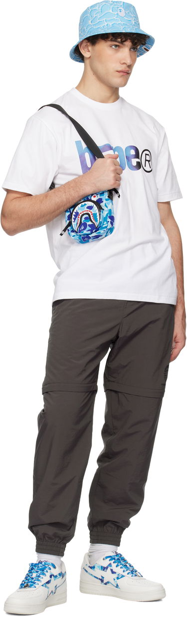 T-shirt BAPE Tie Dye Logo T-shirt Hvid | 001TEK801034M, 3