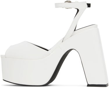 Sneakers og sko Coperni Bridge Platform Sandals Hvid | COPSH14463, 2