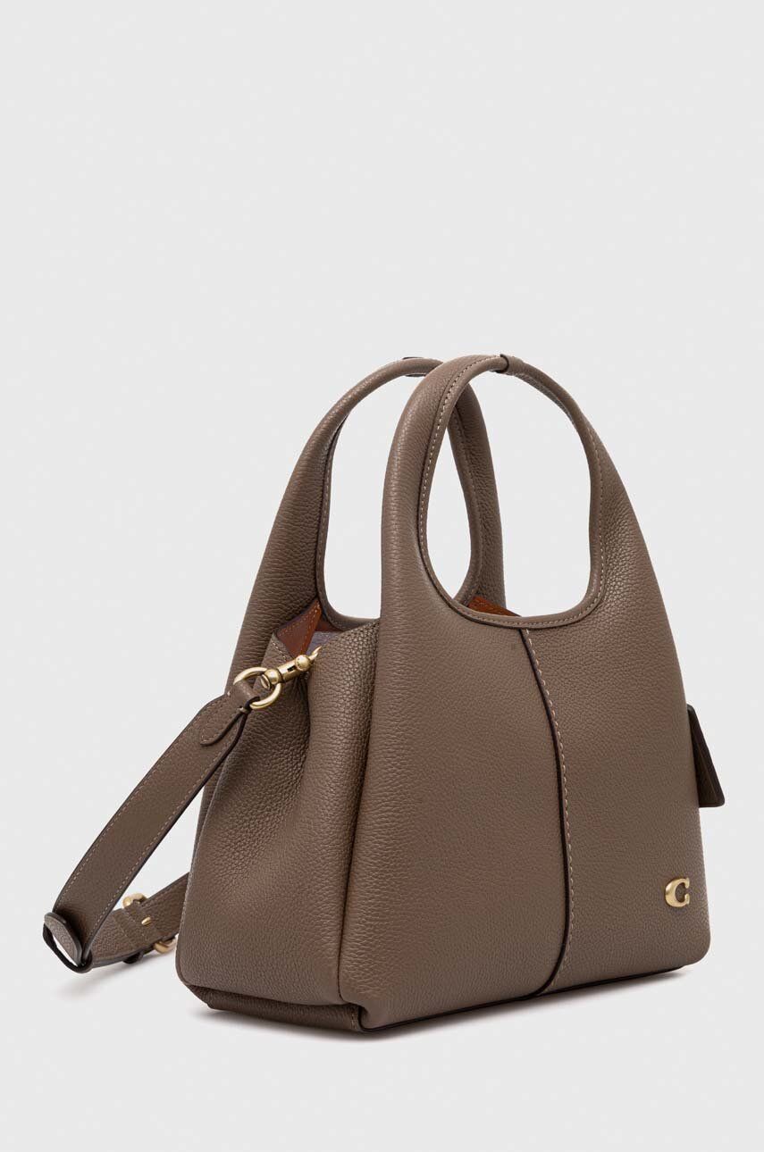 Håndtaske Coach Leather Handbag Brun | CM545, 1