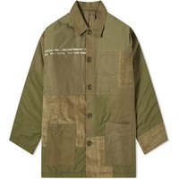 Jakke Maharishi Patchwork Donkey Jacket Grøn | 4559-OLV, 1