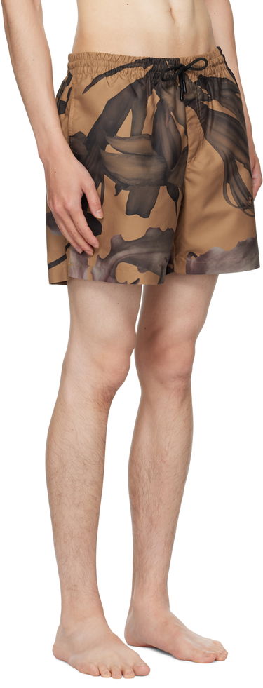 Badetøj Dries Van Noten Dries Van Noten Patterned Swim Shorts Brun | 252-022500-2271, 1
