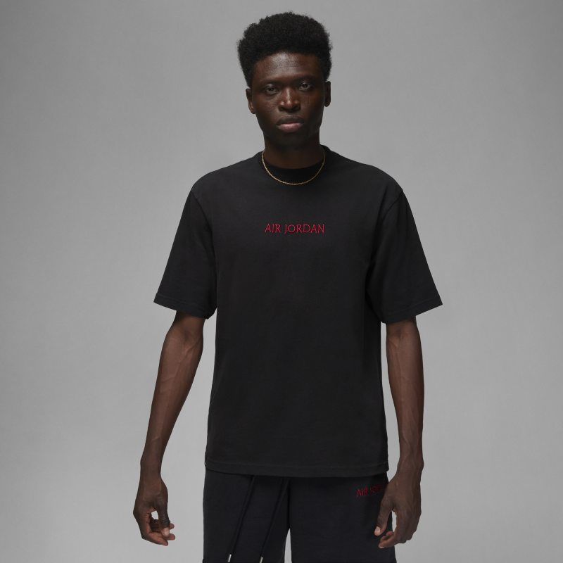 T-shirt Jordan Wordmark x T-Shirt Sort | DV6465-010, 1
