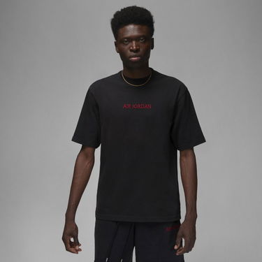 T-shirt Jordan Wordmark x T-Shirt Sort | DV6465-010, 1