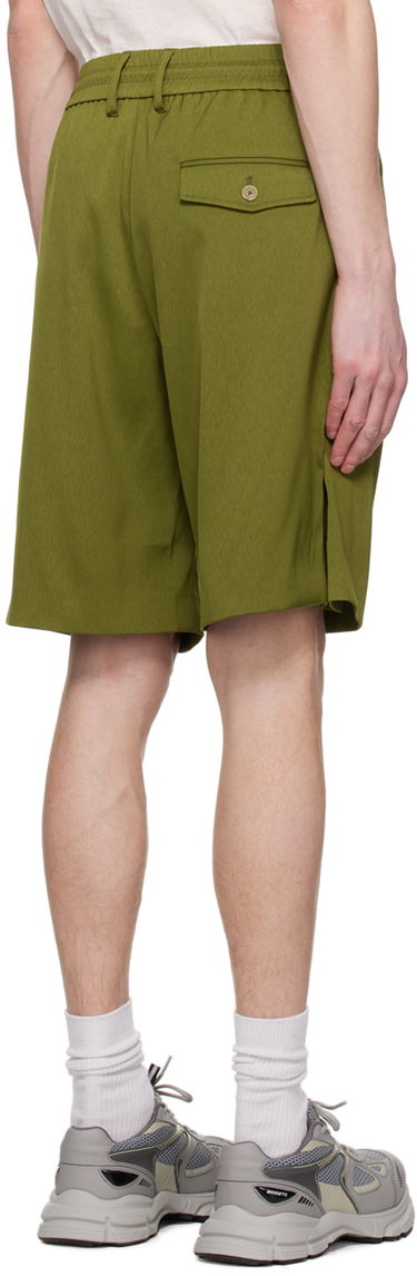 Shorts Feng Chen Wang Feng Chen Wang Pleated Shorts Grøn | FMS15ST02, 2