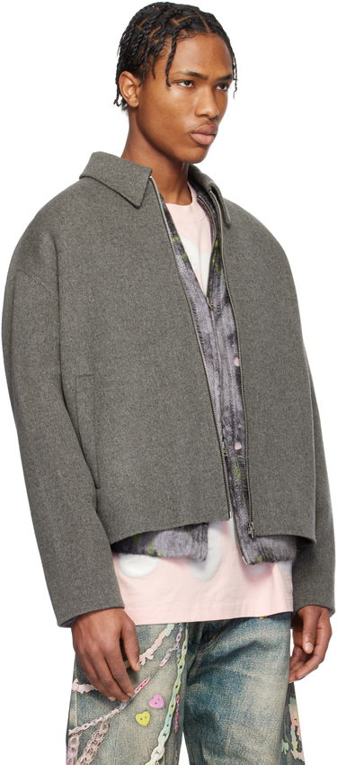 Skjorte Acne Studios Beige Zipper Beige | B90699-, 4