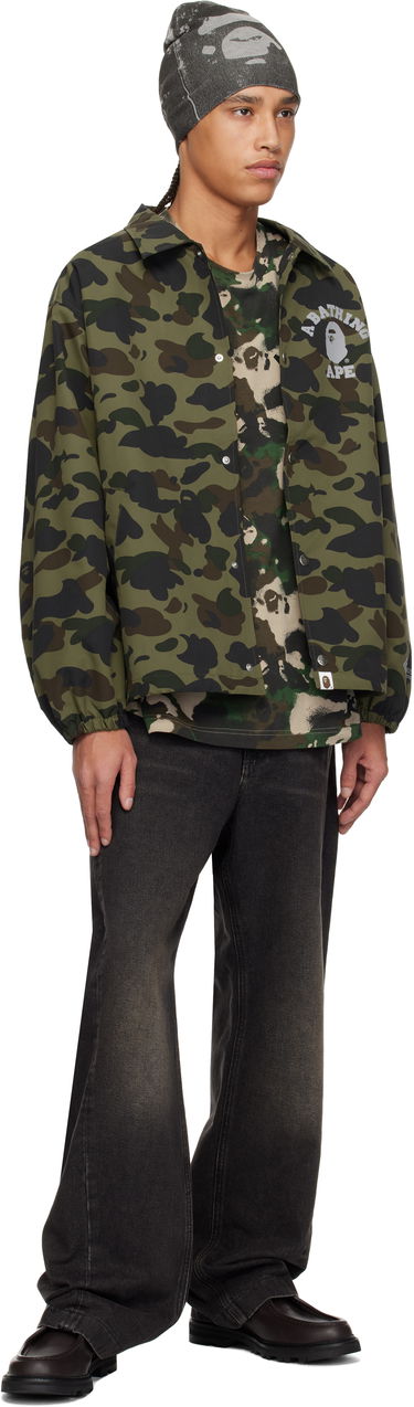 Vindjakke BAPE A Bathing Ape Gore-Tex Windstopper 1st Camo Coach Jacket Grøn | 001LJK701005M, 3