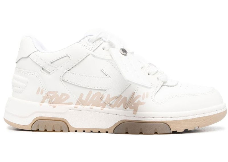 Sneakers og sko Off-White Out Of Office Low "For Walking" White Sand W Hvid | OWIA259S23LEA0030117, 0