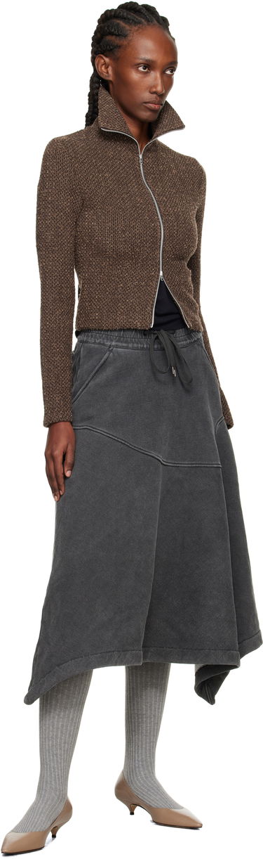 Nederdel OUR LEGACY Lounge Midi Skirt Grå | W4256LF, 3