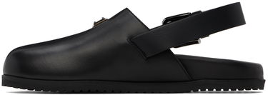 Sneakers og sko Dolce & Gabbana Black Logo Mules Sort | A80402AQ765, 2