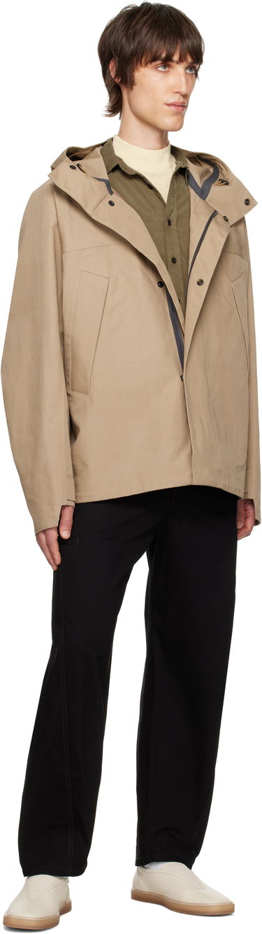 Vindjakke LEMAIRE LEMAIRE Soft Technical Parka Jacket Beige | OW1095 LF1294, 3