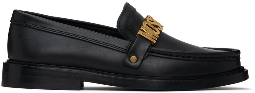 Tøj Moschino Moschino College Loafers Sort | MA10362C1I MF0 000