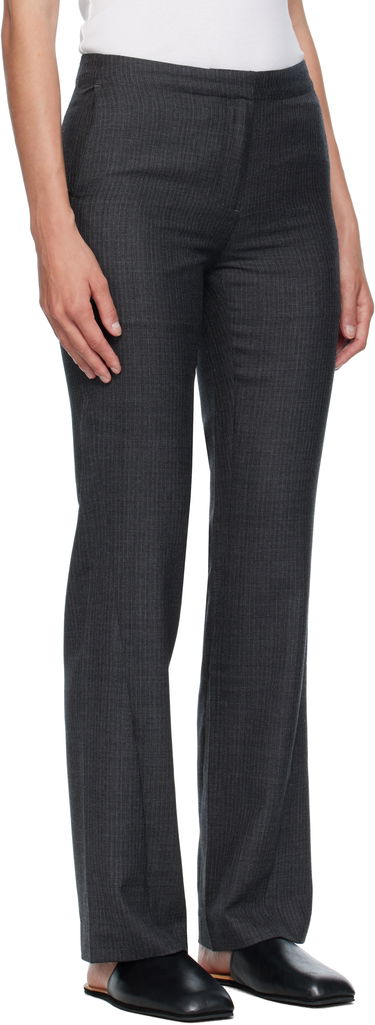 Bukser OUR LEGACY OUR LEGACY Poise Pinstripe Trousers Grå | W4254PS, 1