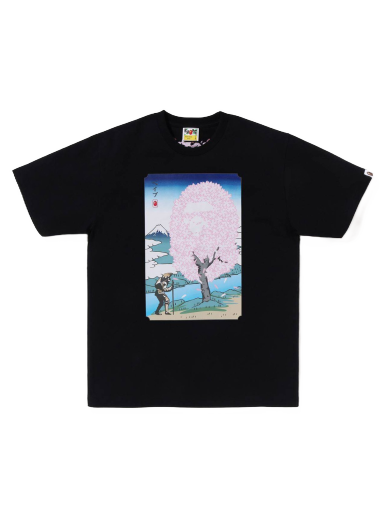 T-shirt BAPE Sakura Tee Sort | 1J20-110-010