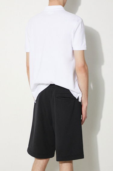 Polo skjorte MAISON KITSUNÉ Maison Kitsuné Bold Fox Head Patch Oversize Jog Shorts Hvid | MM01121KM0001, 2