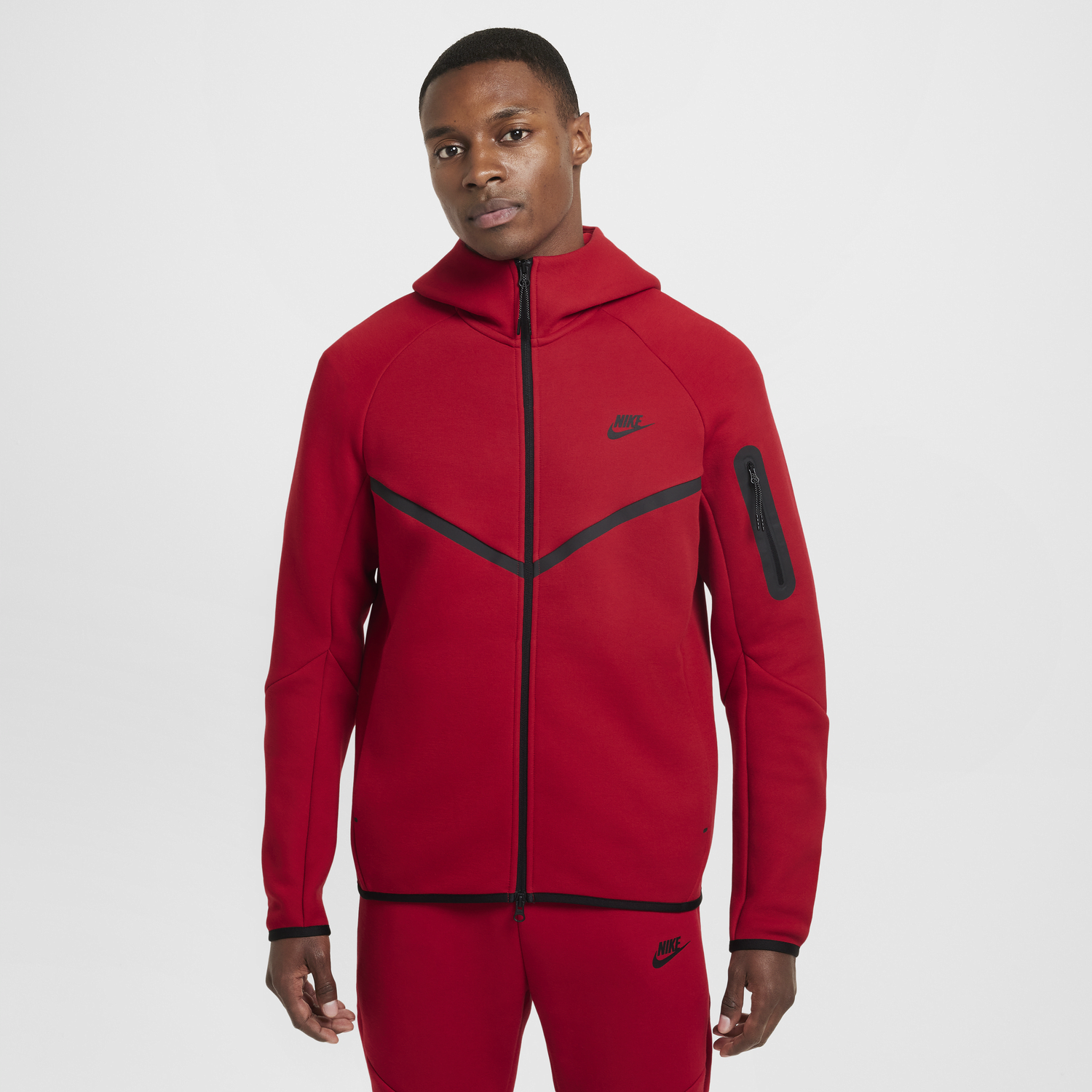 Sweatshirt Nike Tech Windrunner Rød | HV0949-687, 0