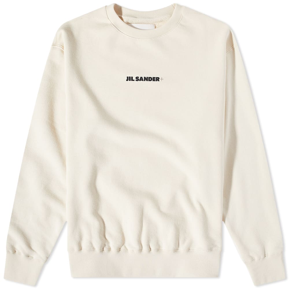 Sweatshirt Jil Sander Plus Logo Crew Sweat Beige | J47GU0001-J20010-279, 0