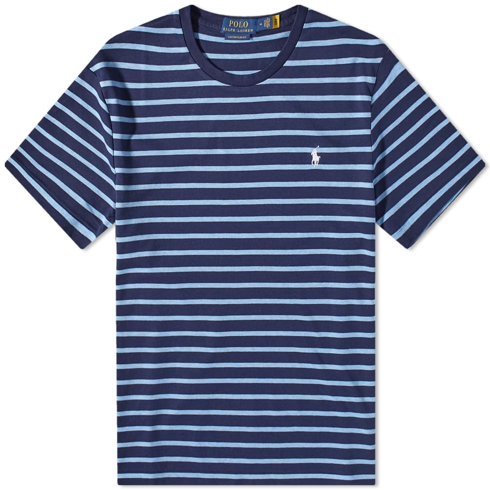 T-shirt Polo by Ralph Lauren Stripe Tee Mørkeblå | 710890620002, 0