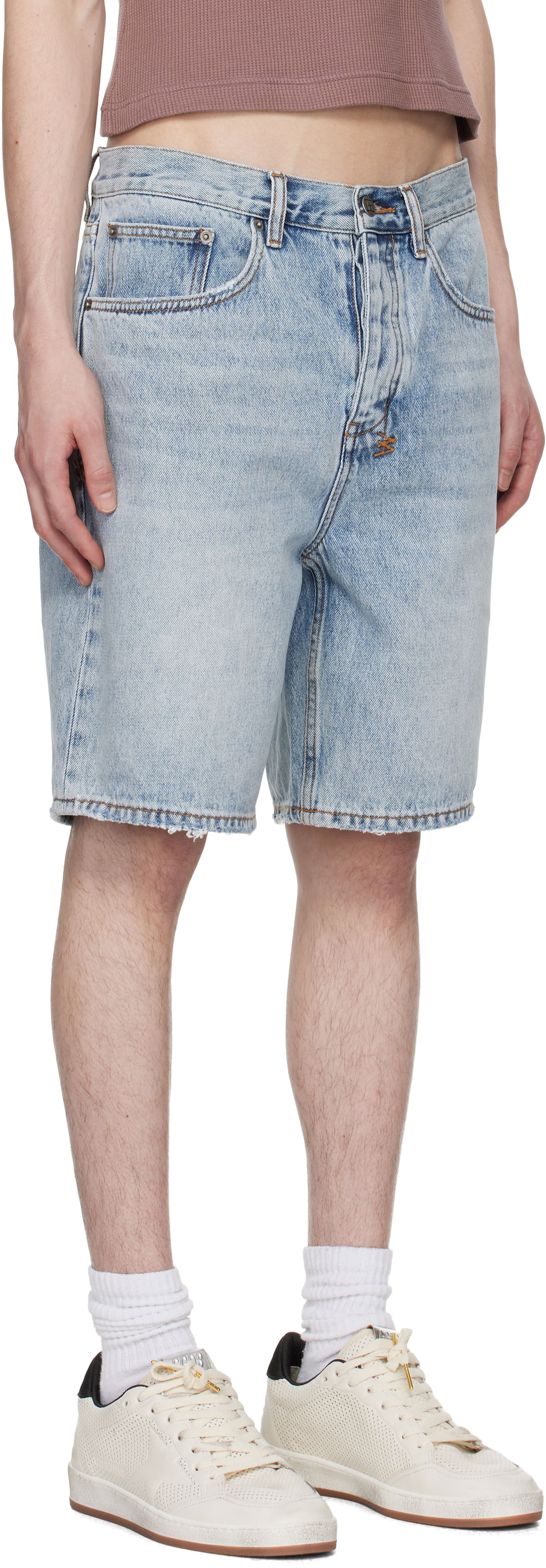 Shorts Ksubi Anti K Denim Shorts Blå | MSP25WA019, 1