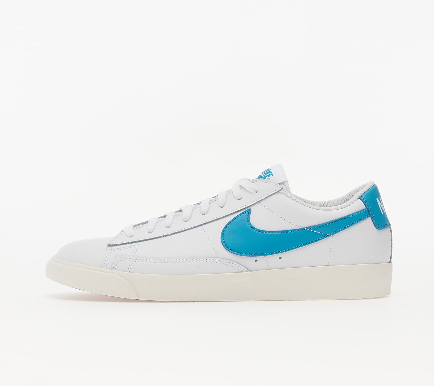 Sneakers og sko Nike Blazer Low Leather Hvid | CI6377-104, 0