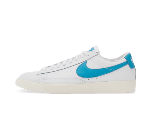 Sneakers og sko Nike Blazer Low Leather Hvid | CI6377-104