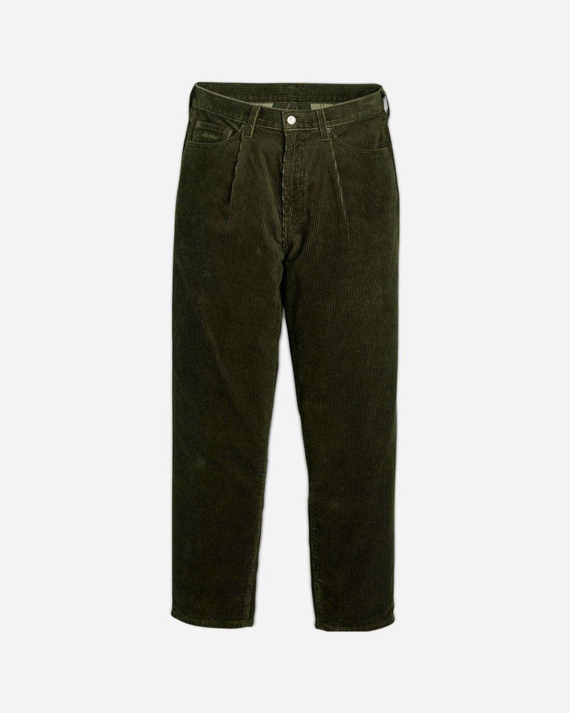 Bukser Levi's Pleated Baggy Corduroy Pants Grøn | 003ME00000 001