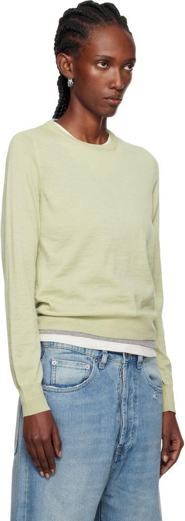 Sweater Maison Margiela Maison Margiela Crewneck Sweater Grøn | S51HL0030 M13147, 1