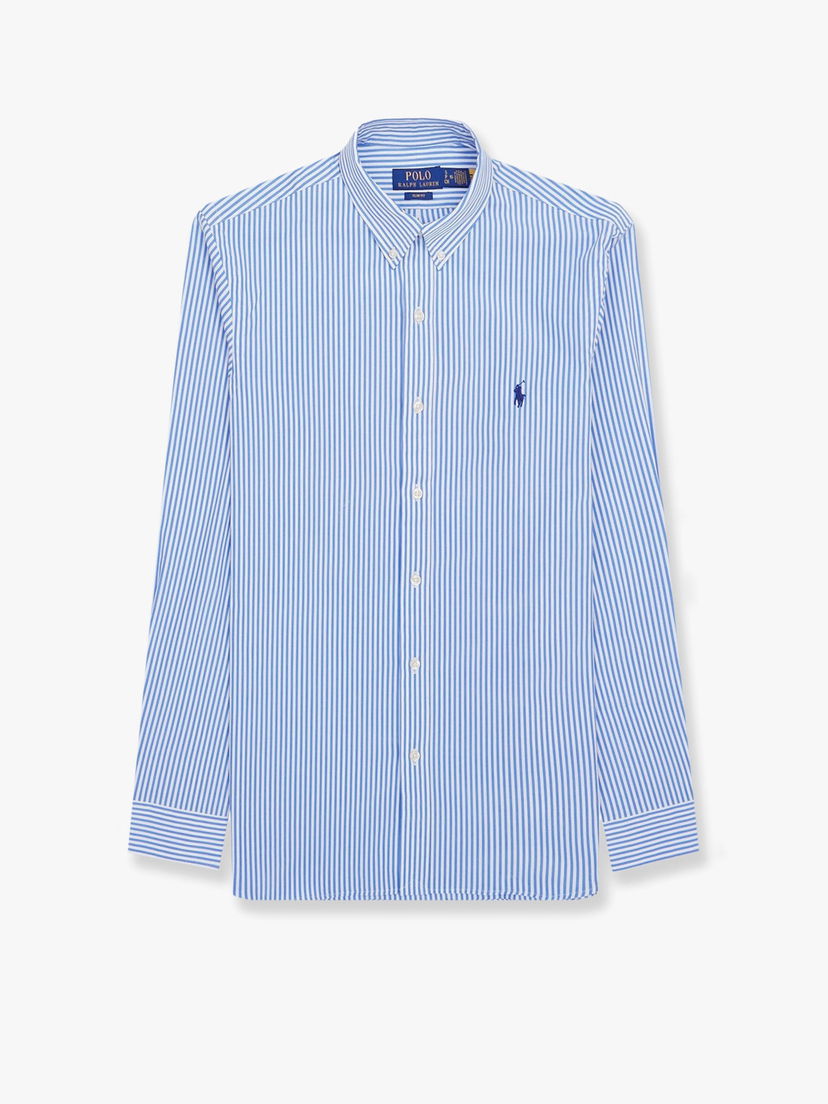 Skjorte Polo by Ralph Lauren Polo Ralph Lauren Striped Button-Down Shirt Blå | 710929344018