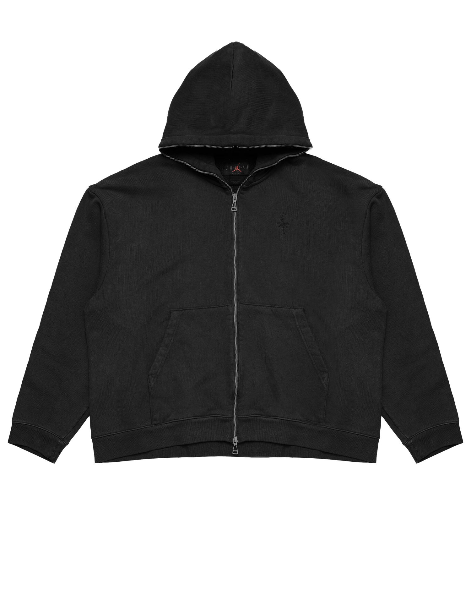 Sweatshirt Jordan Air Jordan x Travis Scott FULLZIP HOODIE Sort | DZ5500-010, 0