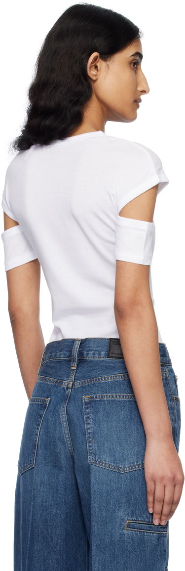 T-shirt Helmut Lang Helmut Lang Slim Logo T-Shirt Hvid | O09HW504, 2