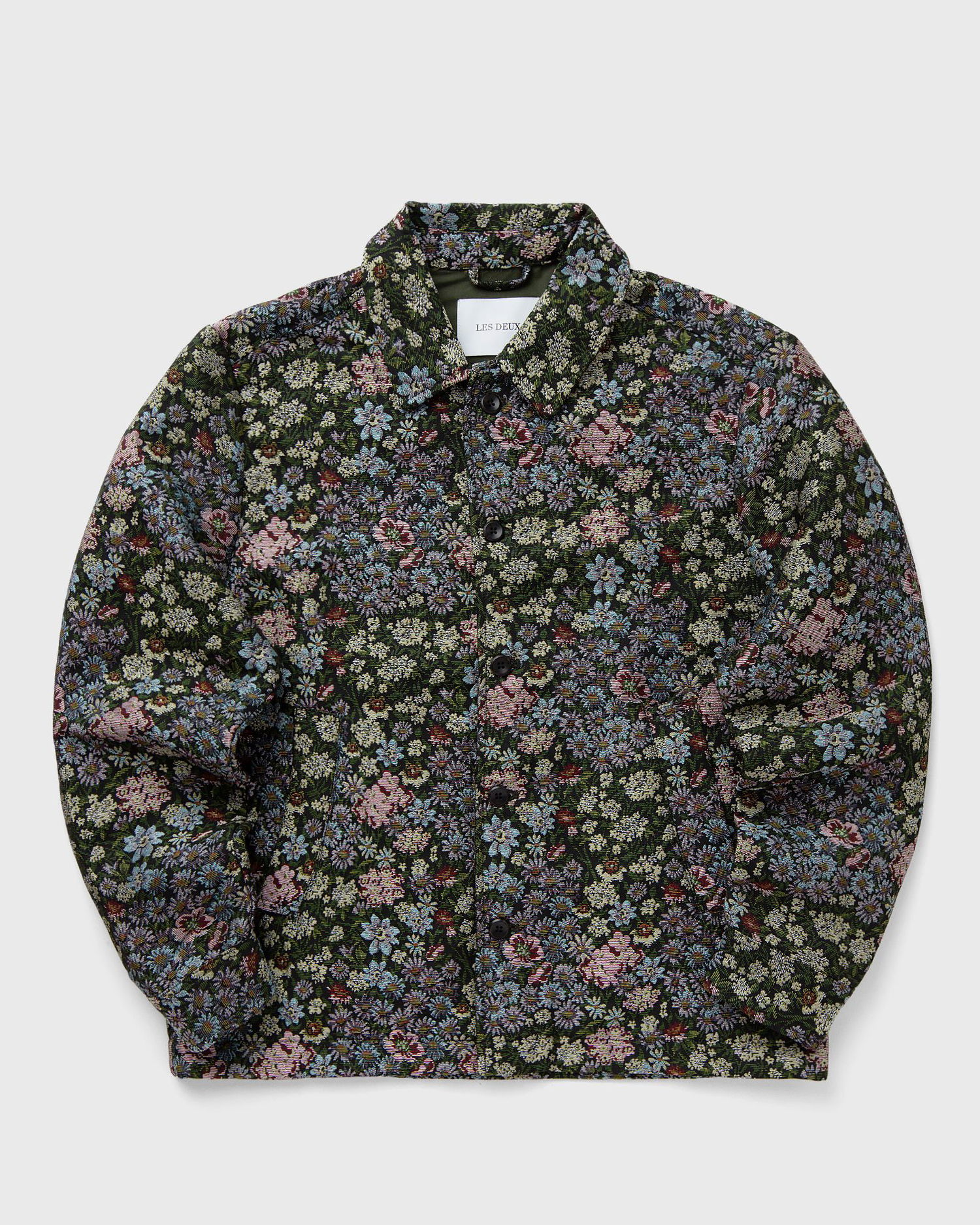 Jakke Les Deux Les Deux Jaiden Jacquard Overshirt Flerfarvet | LDM640118-528575, 0