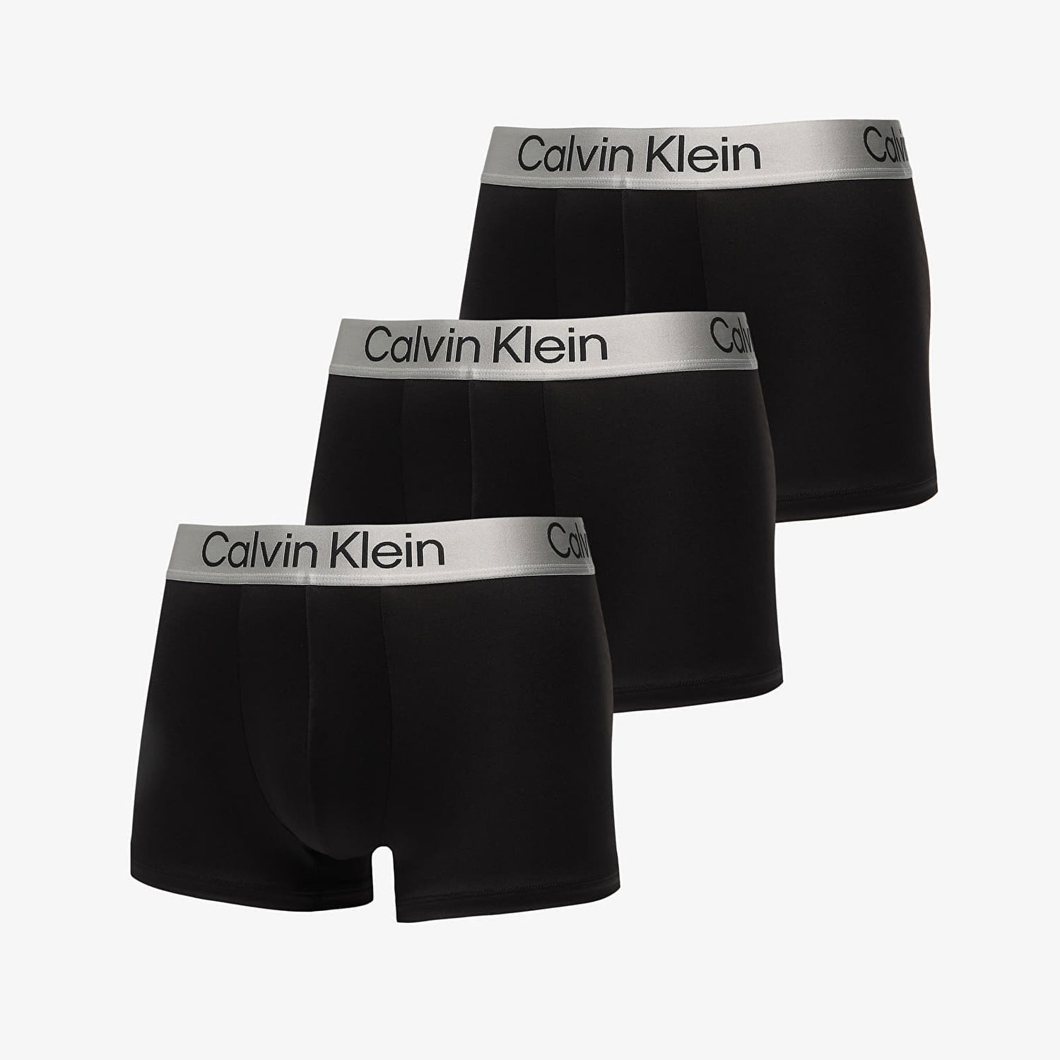 Boksere CALVIN KLEIN Trunk 3-Pack Black Sort | LV00NB4269 UB1, 0