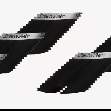 Boksere CALVIN KLEIN Trunk 3-Pack Black Sort | LV00NB4269 UB1, 0