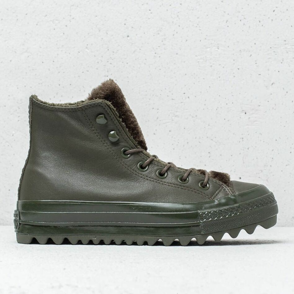 Sneakers og sko Converse Chuck Taylor All Stars Lift Ripple High Grøn | 562425C, 0