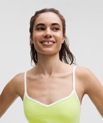 Kjole lululemon Piped V-Neck Active Mini Dress Gul | prod20001367, 9