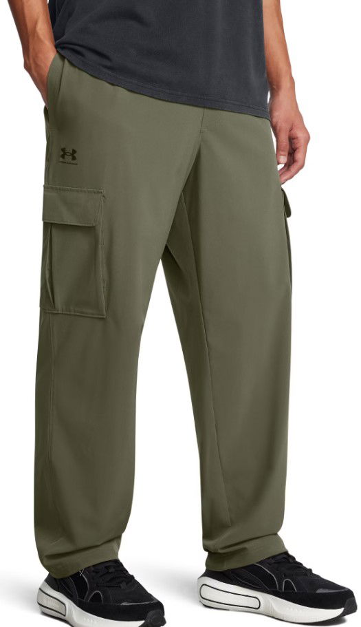 Cargo bukser Under Armour UA Vibe Woven Cargo Pants Grøn | 1386558-390