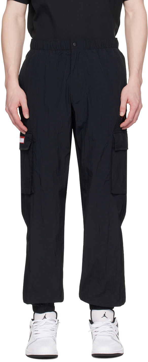 Cargo bukser Jordan Nike Jordan Black Jordan Flight MVP Cargo Pants Sort | FN4609-010