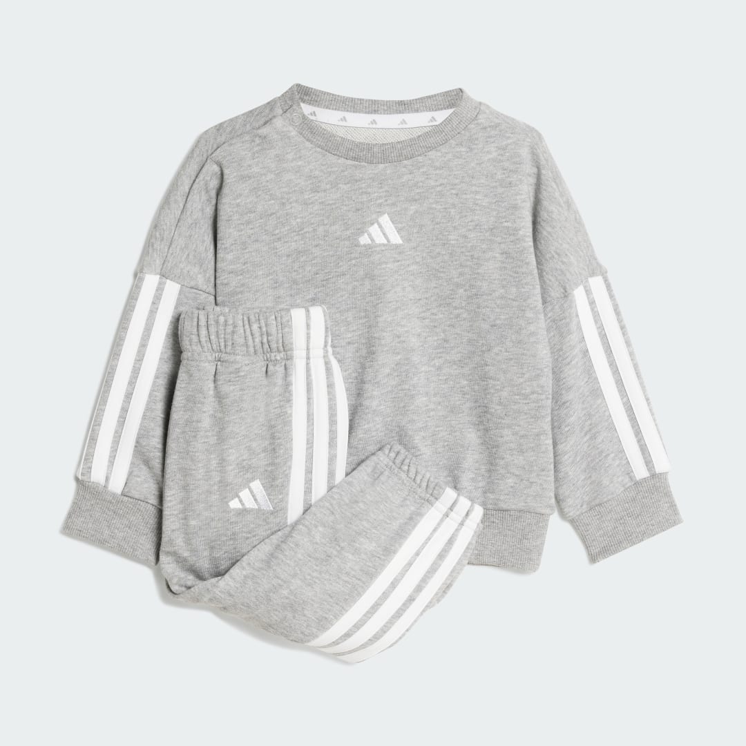 Træningsdragt adidas Performance Essentials Joggers Set Grå | JV9852, 0