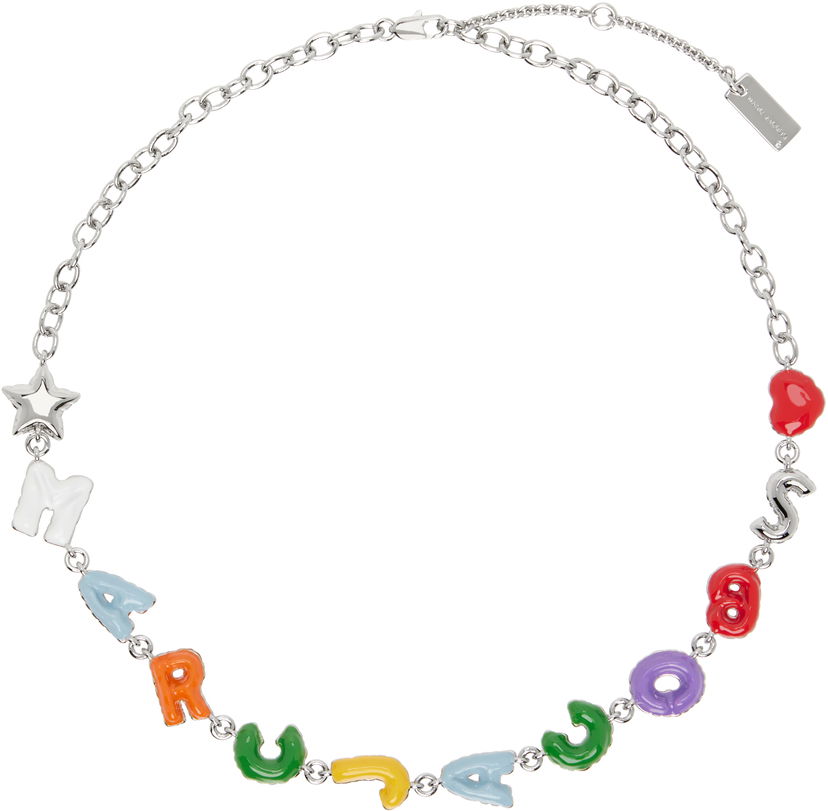Halskæde Marc Jacobs Marc Jacobs Color Balloon Charm Necklace Flerfarvet | 2P5JNC001J15