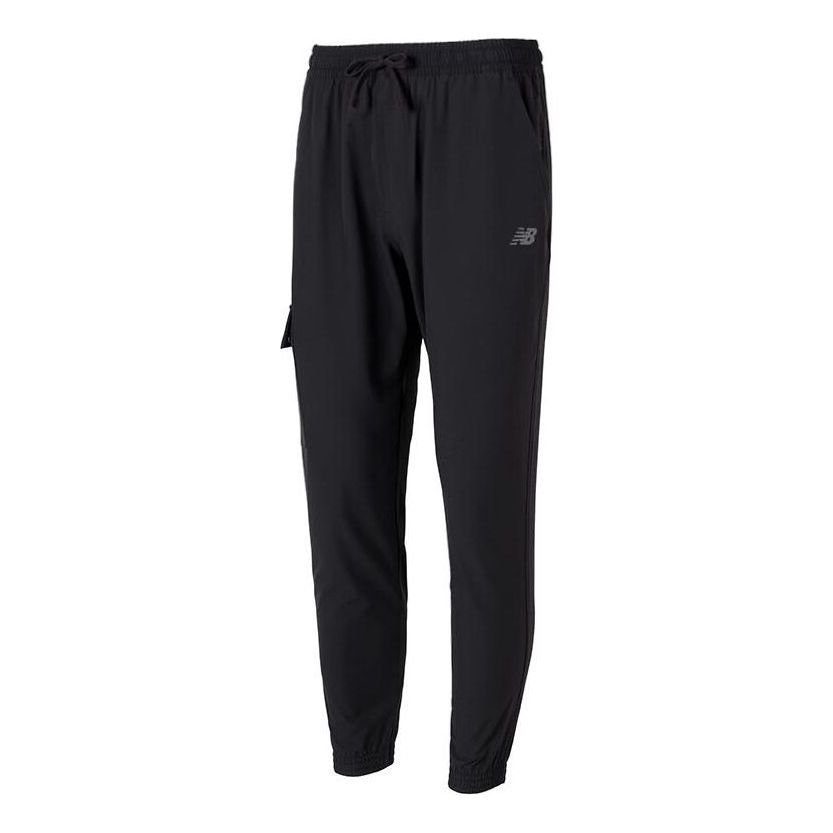 Cargo bukser New Balance Woven Jogger Sort | AMP42320-BK, 0