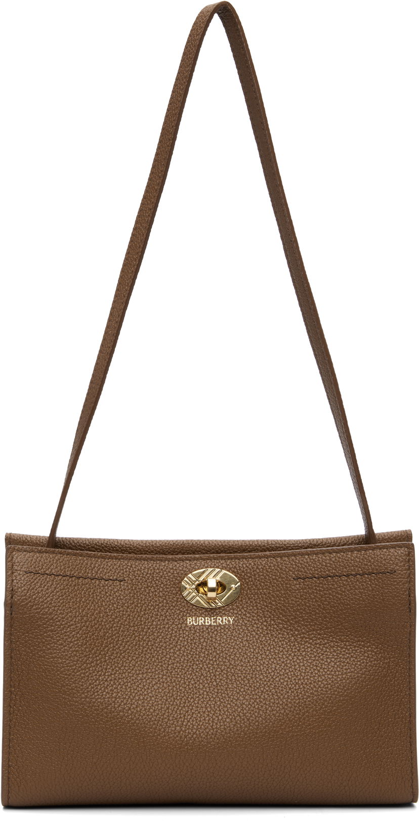 Håndtaske Burberry Burberry Cotswolds Pouch Bag Brun | 8111424