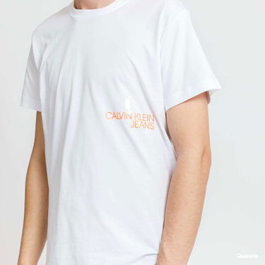T-shirt CALVIN KLEIN Monogram Clear Hvid | J30J317507 YAF, 1