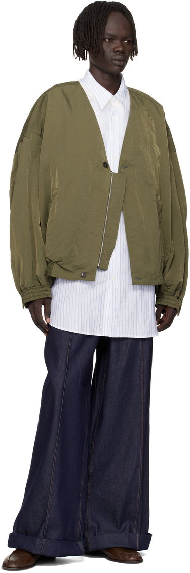 Bomberjakke HED MAYNER Hed Mayner Bomber Jacket Grøn | HMMB10028A-HB219, 3